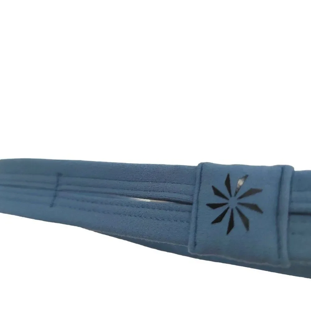 Athleta Girl Double Trouble Hair Headband One Size Blue Activewear